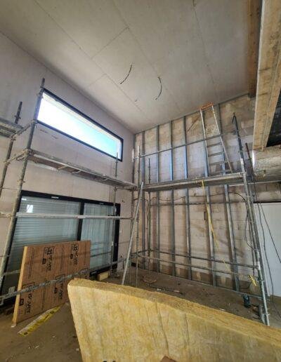 Rénovation complète, d'une maison