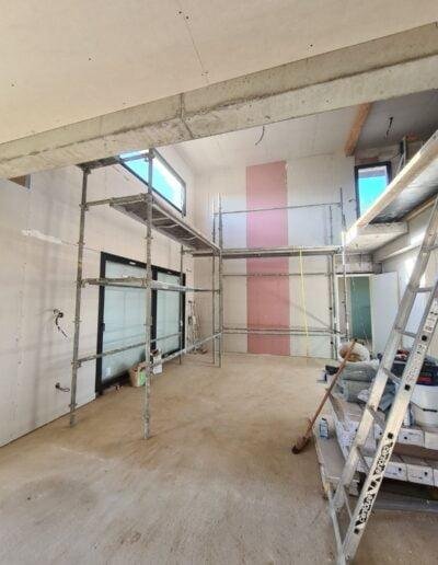 Rénovation complète, d'une maison