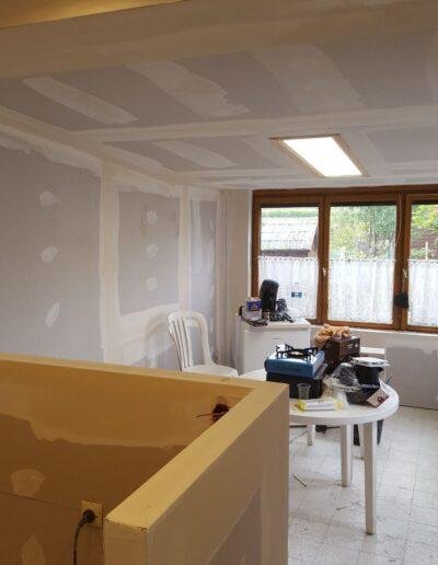 Rénovation arrière cuisine