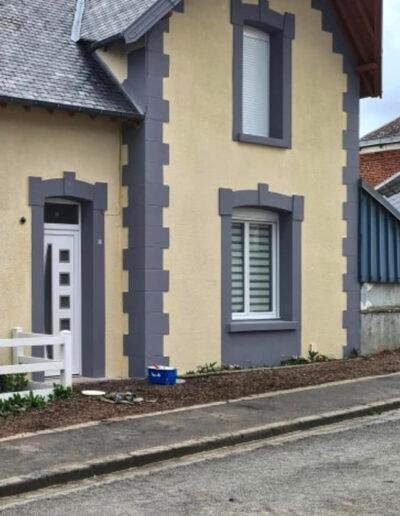 Façade repeinte, ATL Rénovation ARRAS