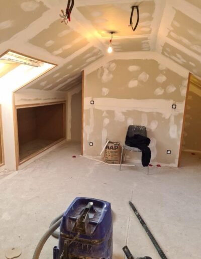 Rénovation intérieur de comble à Moucron
